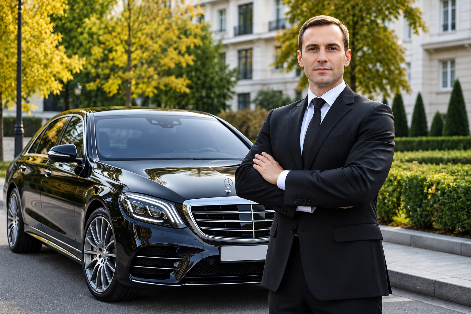 Mercedes S-Class Four Seasons New York Downtown chauffeur
